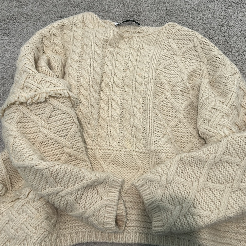 Zara cable knit sweater - Picture 4 of 5